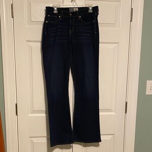 Levi's Dark Blue Curvy Bootcut Jeans 10L